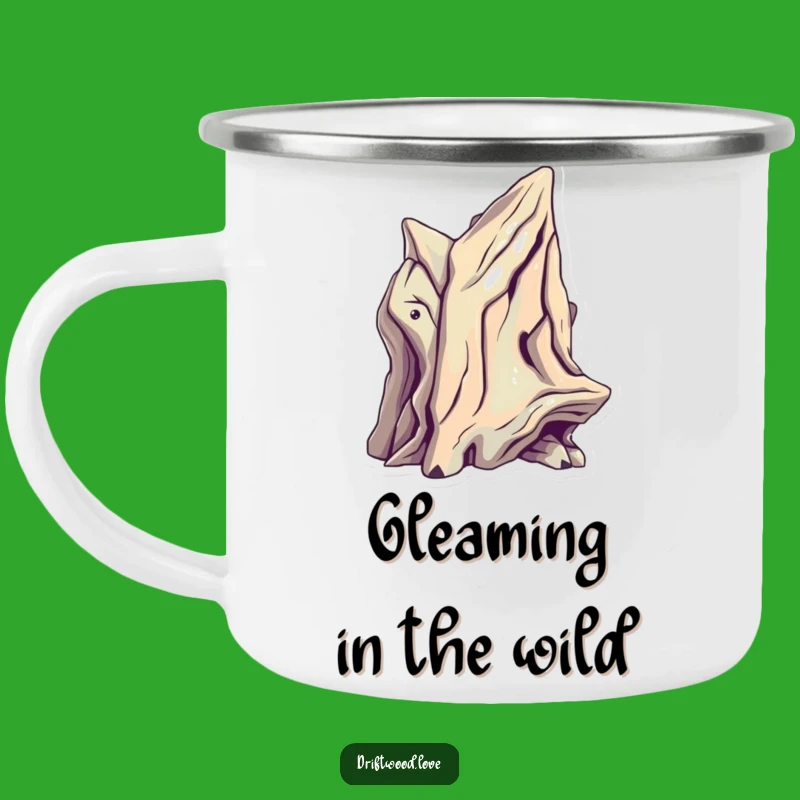 Funny Explorer Mug: Futuristic Driftwood Angles for Outdoor, Funny Adventures