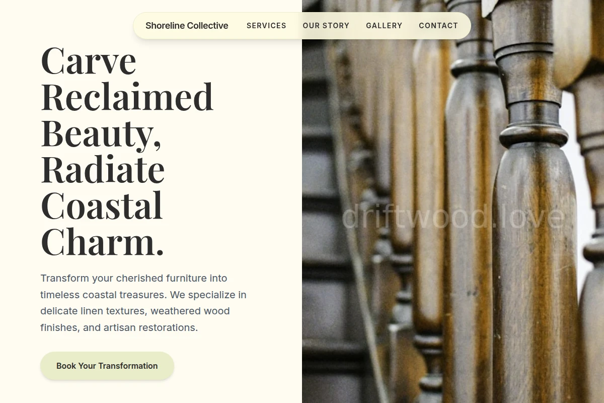 Linen Furniture Refinishing