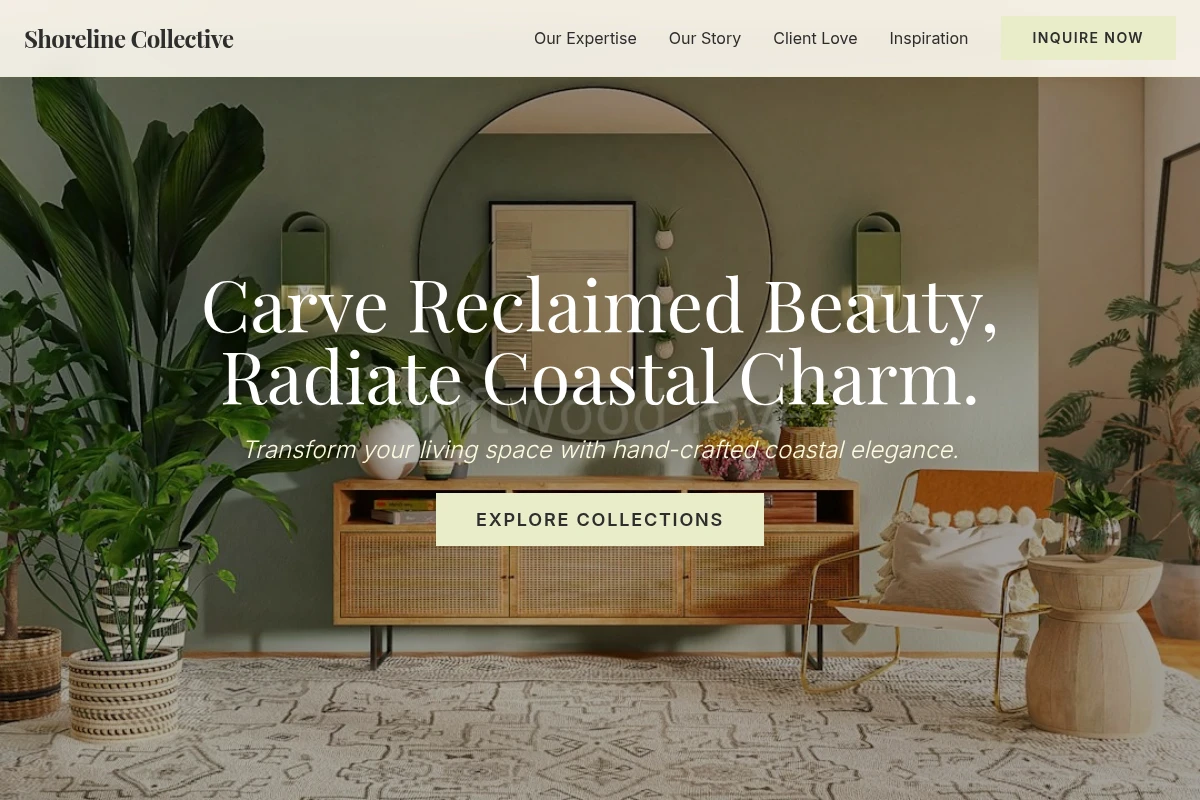 Seafoam Home Decor
