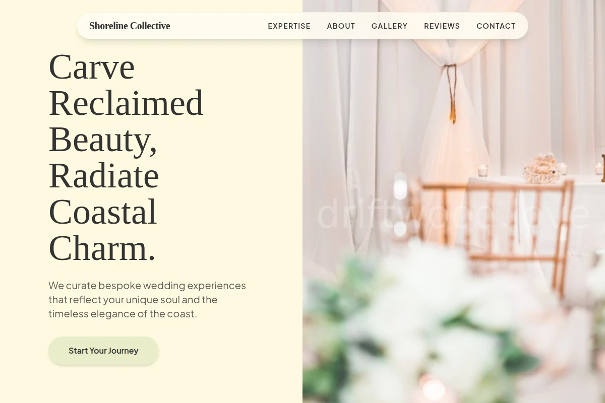 Pebble Wedding Planner