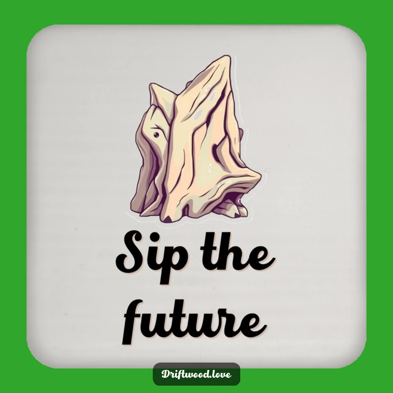 Funny Drink Coasters: Futuristic Driftwood Angles for a Sleek, Funny Bar