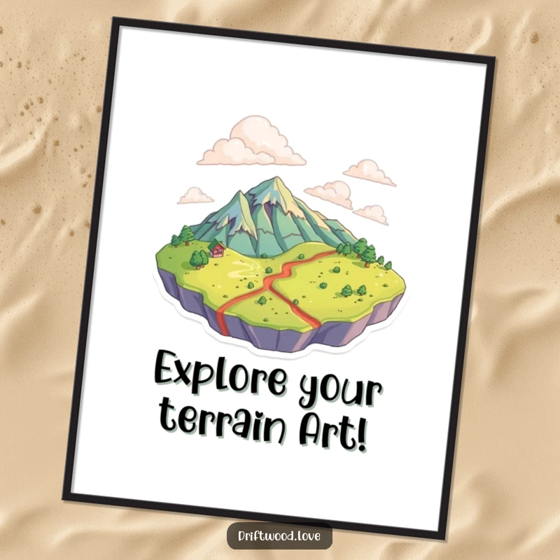Funny Free Printable Wall Art depicting textured surfaces creating a humorous topographical landscape, intriguing and amusing decor.